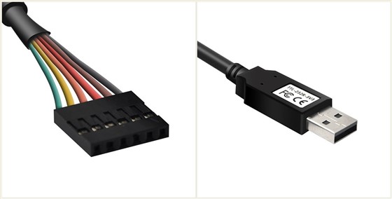 TTL-232R-3V3 debugging cable
