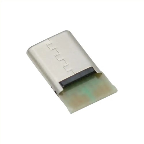 USBERR Cheap Price USB C Male 9 Pin Type C Plug 2 Core Vertical USB 2.0 C Type Connector for Chargi