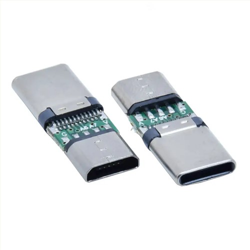 Type C Male to Micro Female Adapters with PCB Integrated USB C to V8 Jack Converter USB OTG Adapter