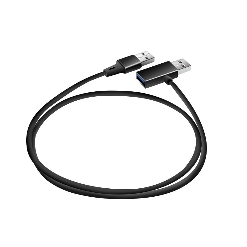 USB 2.0 A To 3.0 A 2 in 1 Adapter Cable