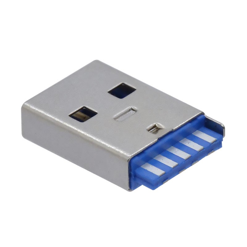 Ground Pin at Center USB 3.0 Type A Male