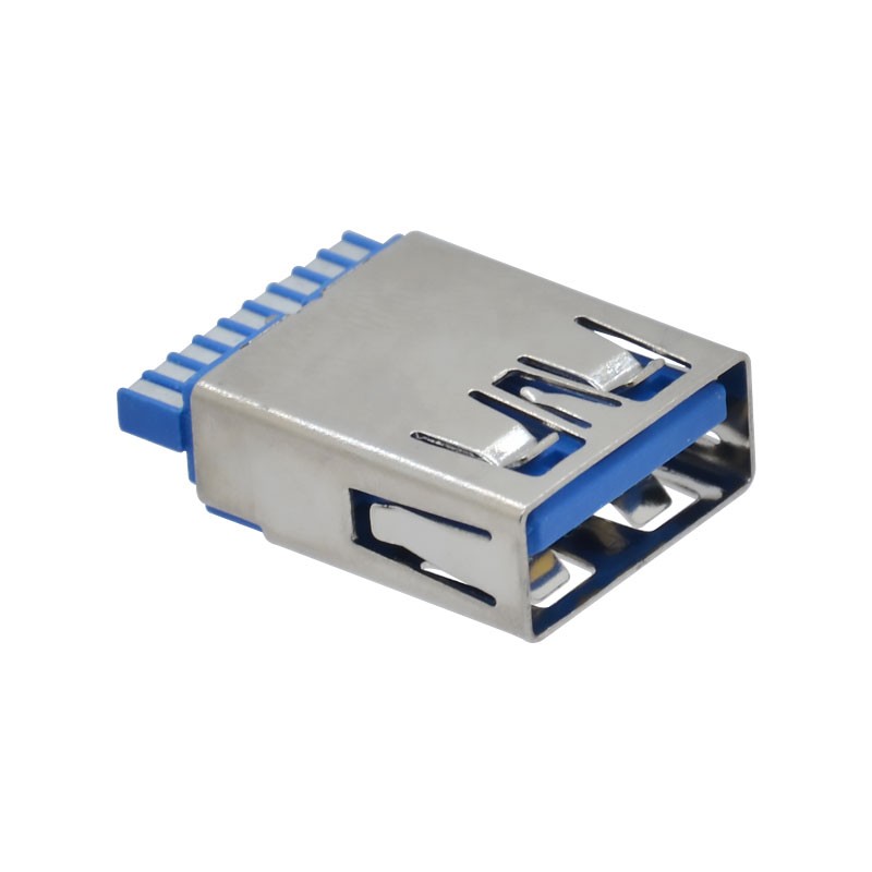 Solder 10P USB 3.0 Type A Female