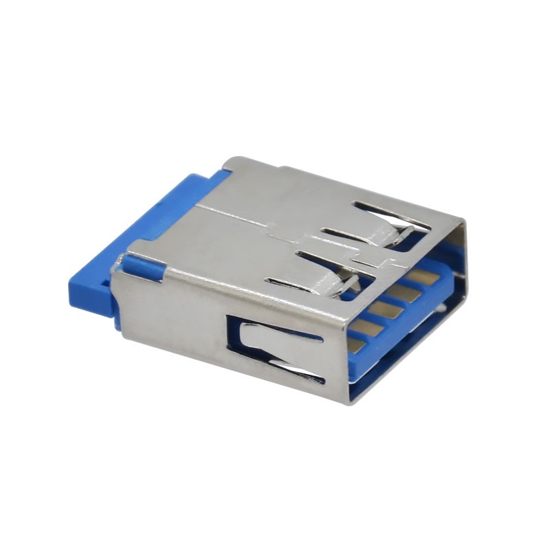 Solder 10P USB 3.0 Type A Female