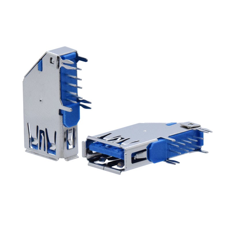 Upright 90° USB 3.0 Type A Female