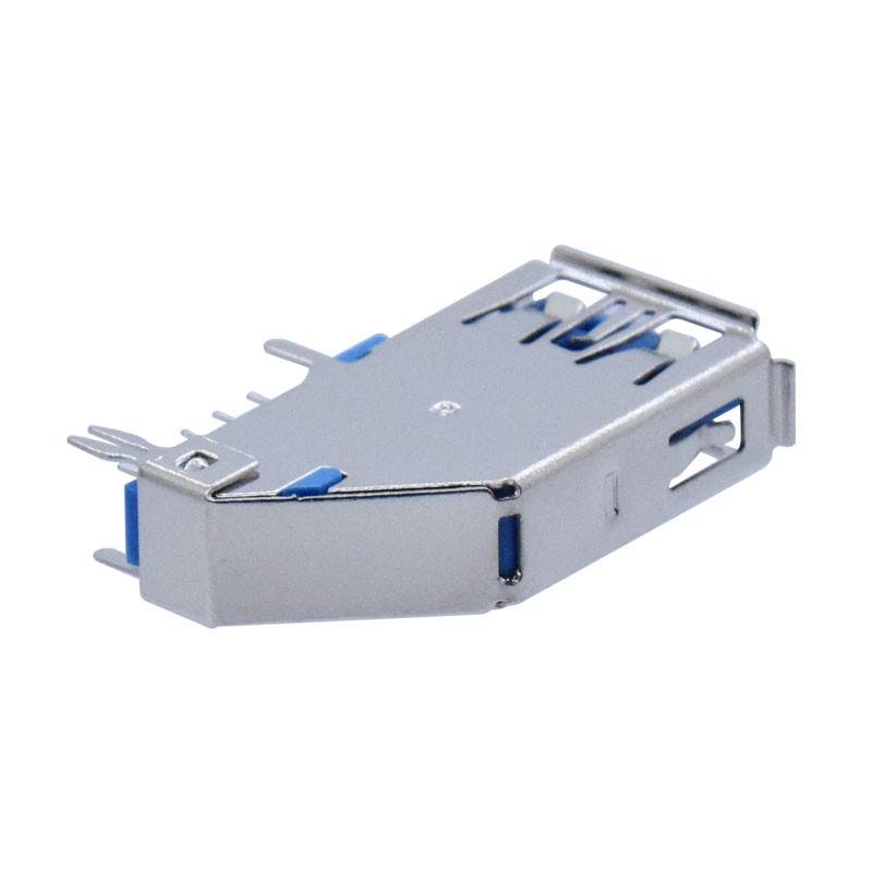 Upright 90° USB 3.0 Type A Female