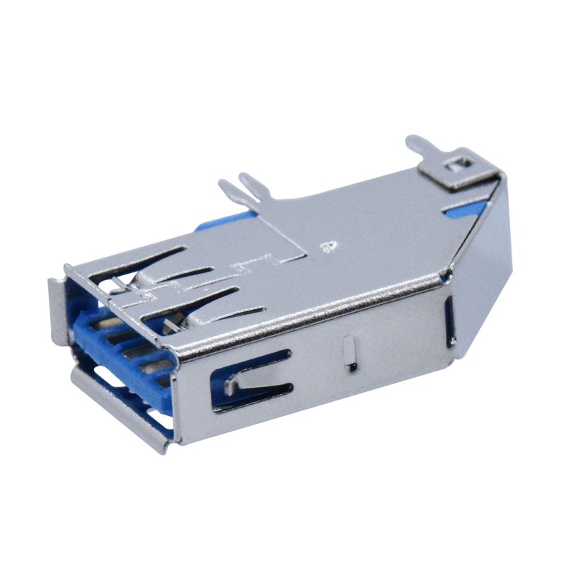 Upright 90° USB 3.0 Type A Female