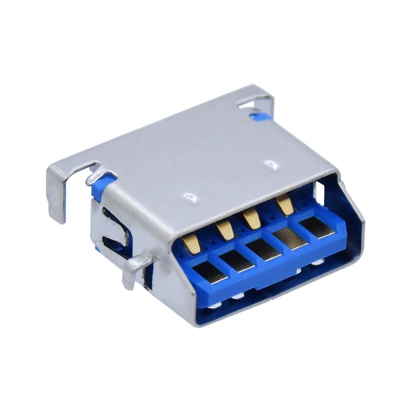 Reverse Series Bevel USB 3.0 Type A Female