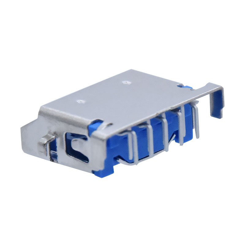Reverse Series Bevel USB 3.0 Type A Female
