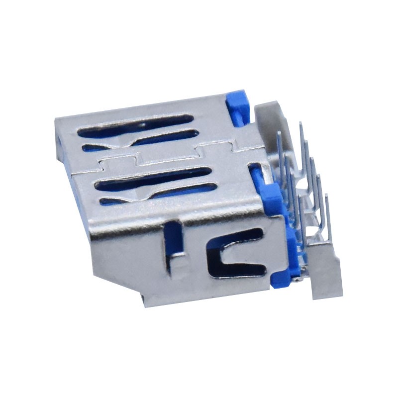 Reverse Series Bevel USB 3.0 Type A Female