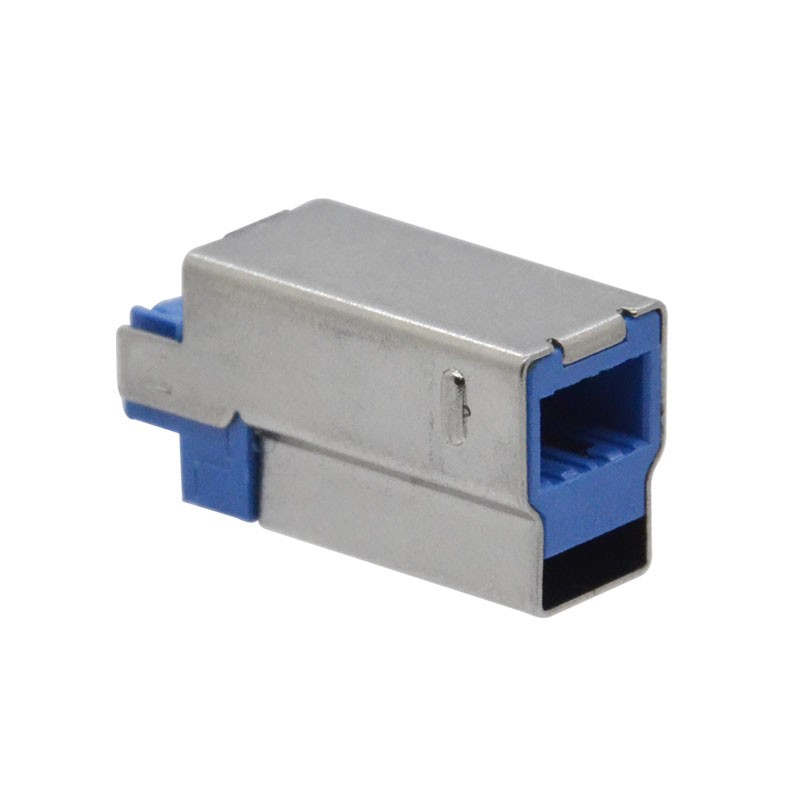 Dual Side Solder USB 3.0 Type B Male