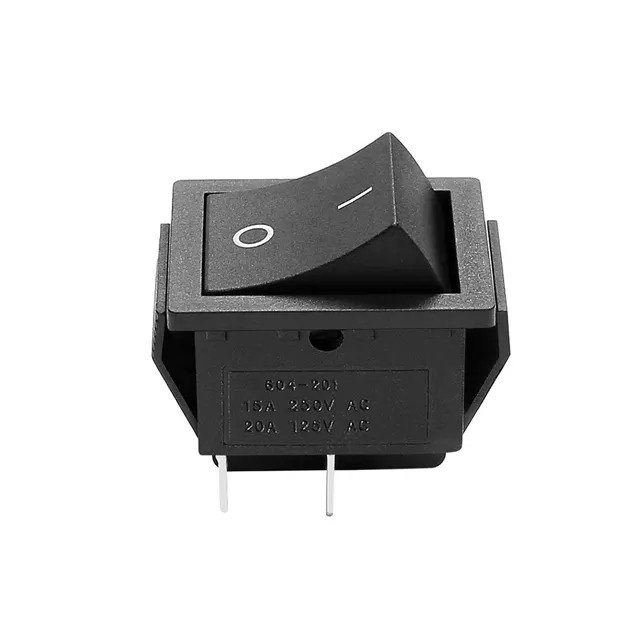KCD4-201 high current 15A lighted red electric welder T85 silver copper contacts 4pins rocker switch