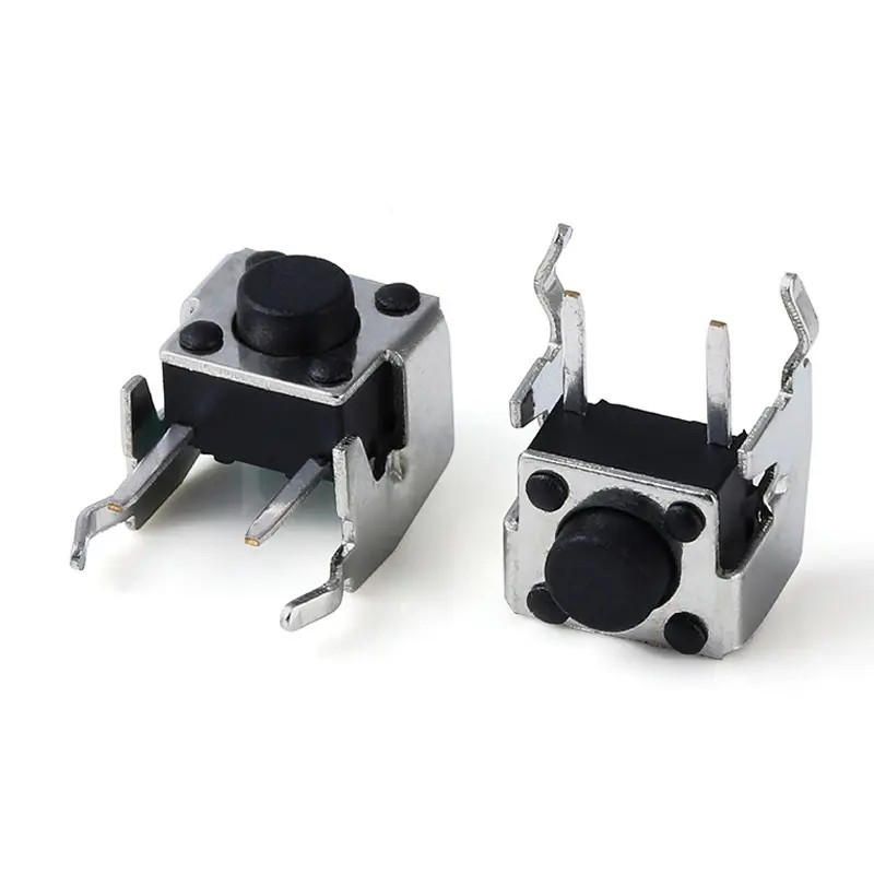 6x6 PCB Momentary Tactile Switch Tact Push Button 2Pin Self-reset Switch 6*6*4.3/4.5/5/6/7/8/9/10mm