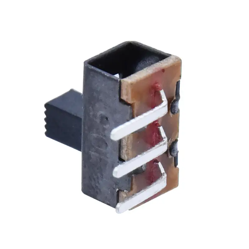 SS12F21 Slide Switches 2 Ways SPDT EG 8 Pin 0.5A 50V 1P2T Right Angle Mini Toggle Switch For