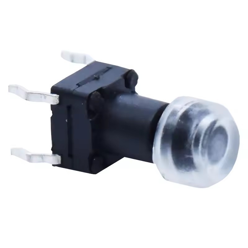 Waterproof 6x6x12.5H Tactile Switch with Silicon Cover DIP 4 Pin IP65 SMT 6*6 Push Button Ve