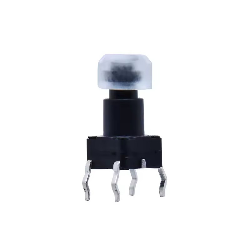 Waterproof 6x6x12.5H Tactile Switch with Silicon Cover DIP 4 Pin IP65 SMT 6*6 Push Button Ve