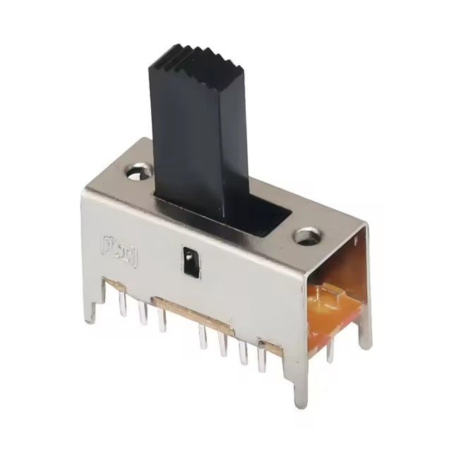 DIP Vertical 2P4T RG 20 pin Slide switch with Positioning Peg SS44D04 Toggle switch Knob height cust