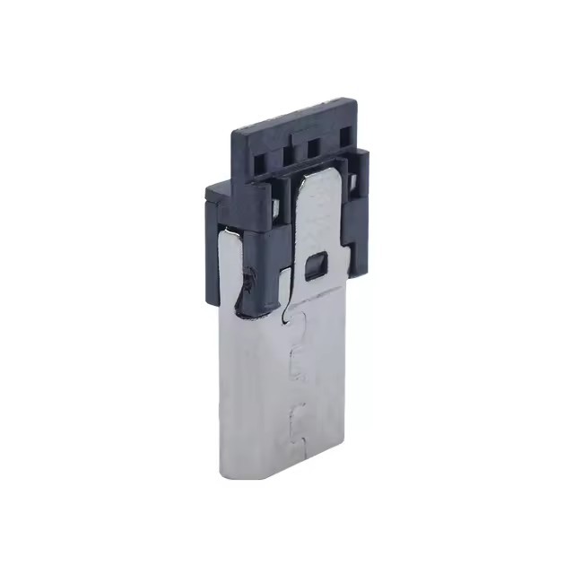 Micro B USB 2.0 Male mounting Connector Plug Solder Type