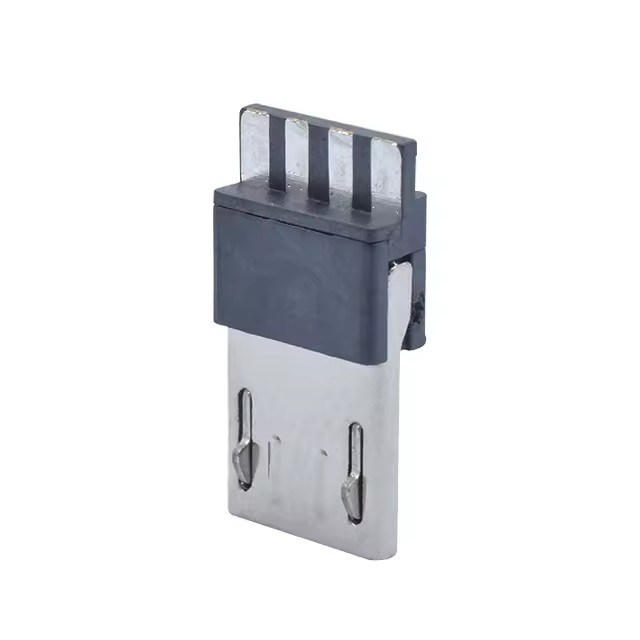 Micro B USB 2.0 Male mounting Connector Plug Solder Type